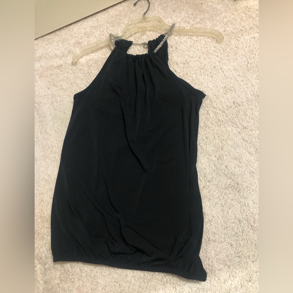 Espresso black women top sleeveless Size small
